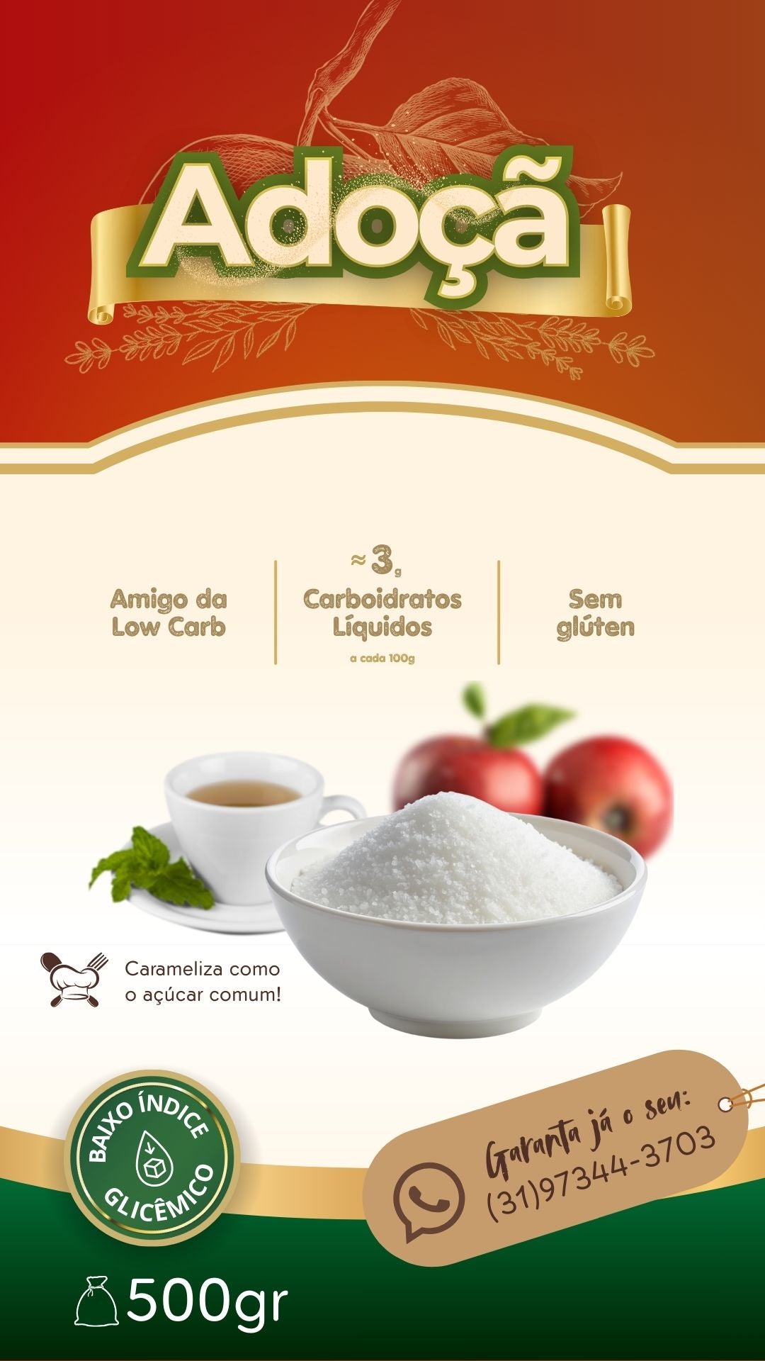 ADOÇÃ 500gr